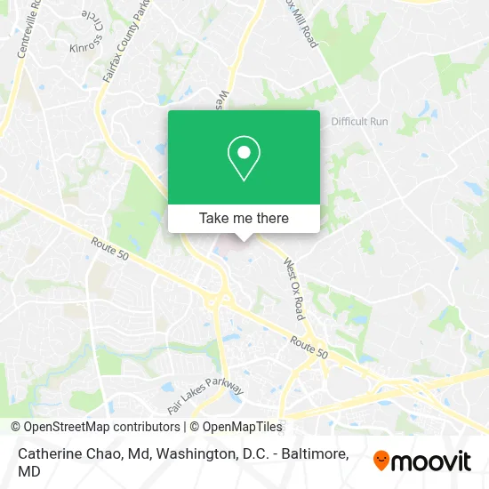 Catherine Chao, Md map