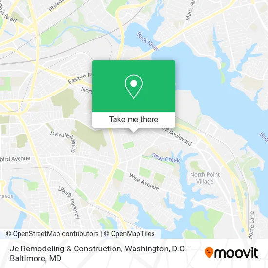Jc Remodeling & Construction map