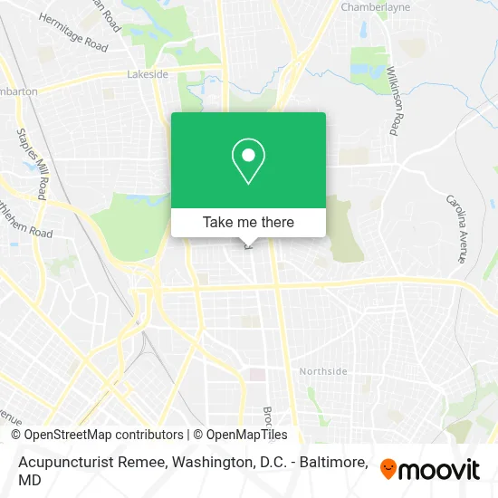 Acupuncturist Remee map