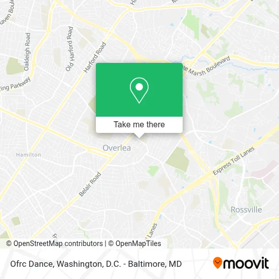 Ofrc Dance map