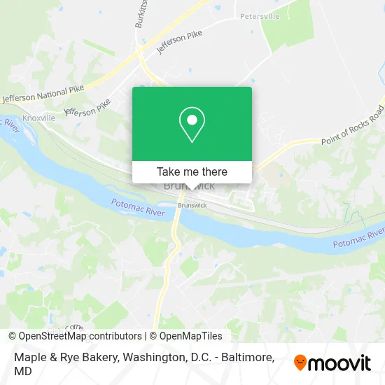 Maple & Rye Bakery map