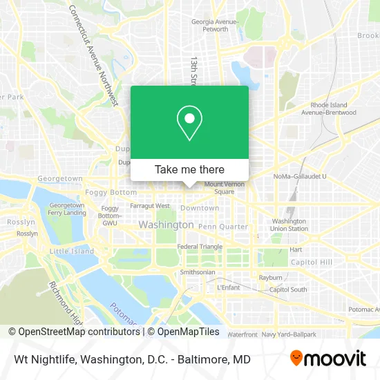 Wt Nightlife map