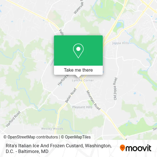 Rita's Italian Ice And Frozen Custard map