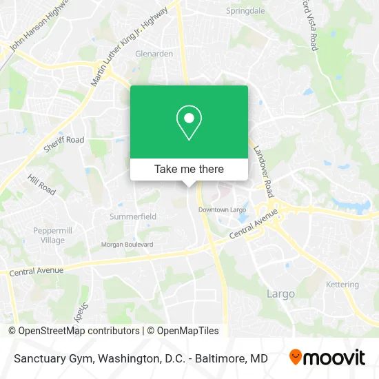 Sanctuary Gym map
