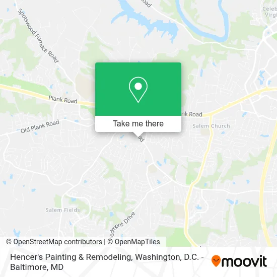 Hencer's Painting & Remodeling map