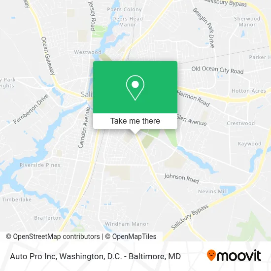 Auto Pro Inc map