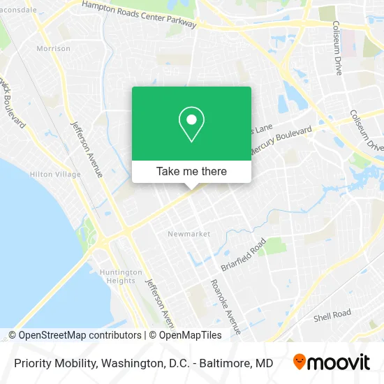 Priority Mobility map