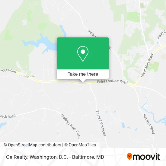 Oe Realty map