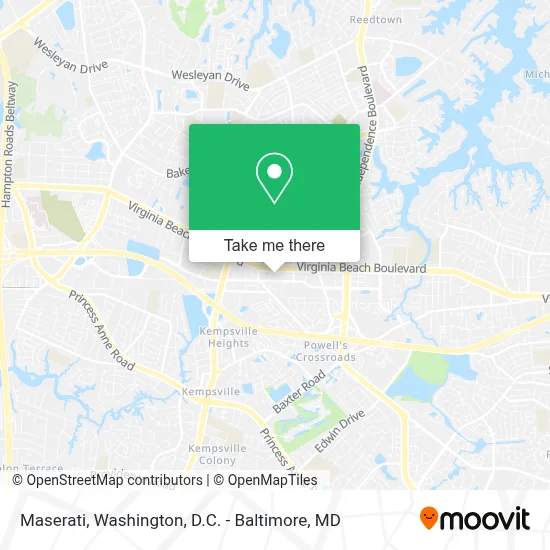 Maserati map