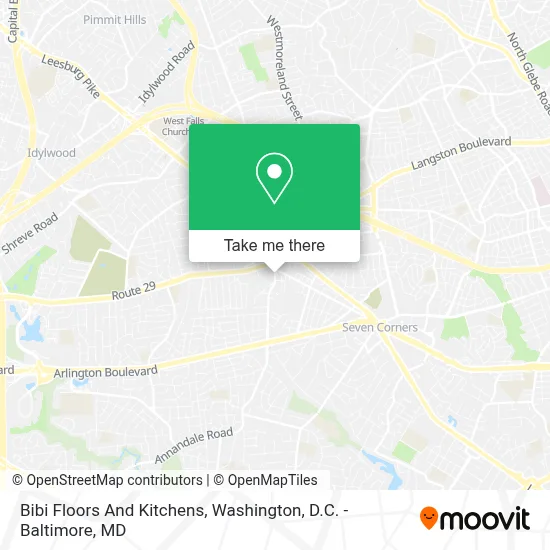 Bibi Floors And Kitchens map