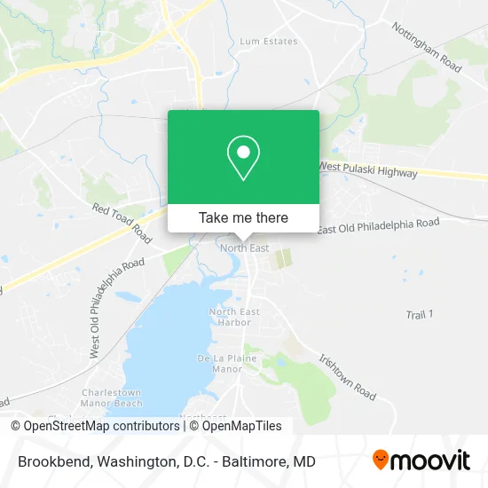 Brookbend map