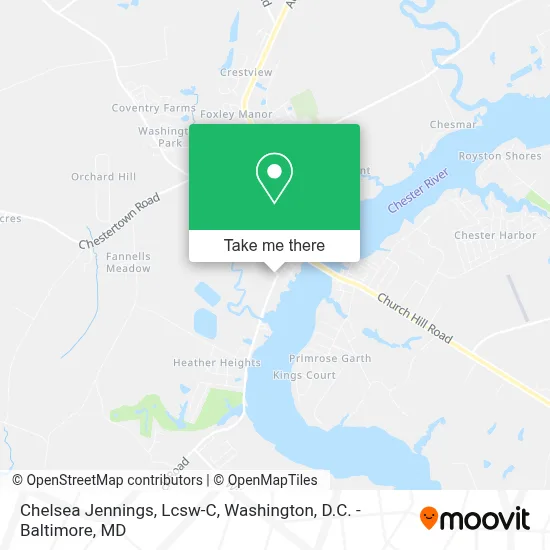 Chelsea Jennings, Lcsw-C map