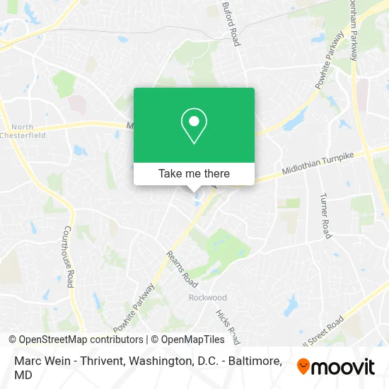 Marc Wein - Thrivent map