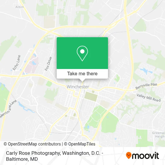 Carly Rose Photography map