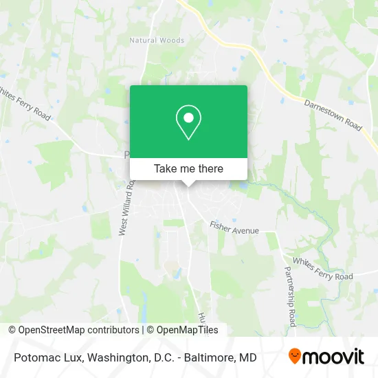 Potomac Lux map