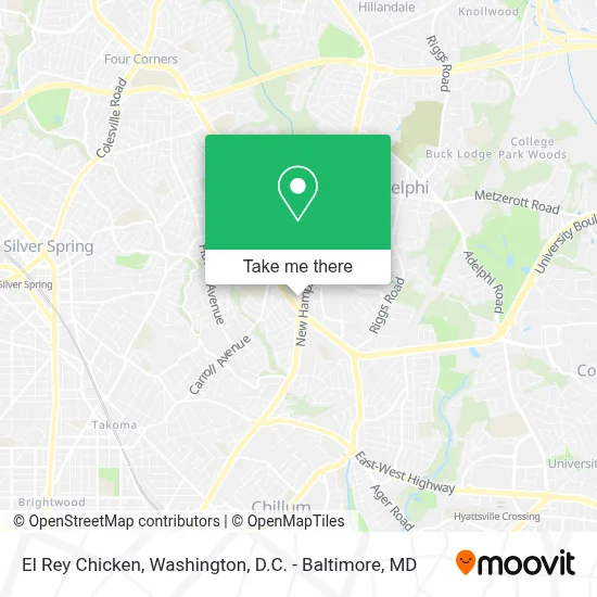 El Rey Chicken map