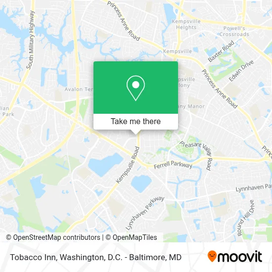 Tobacco Inn map