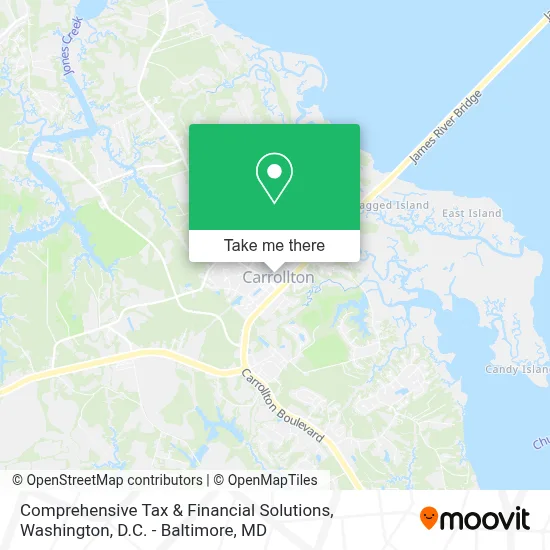 Comprehensive Tax & Financial Solutions map