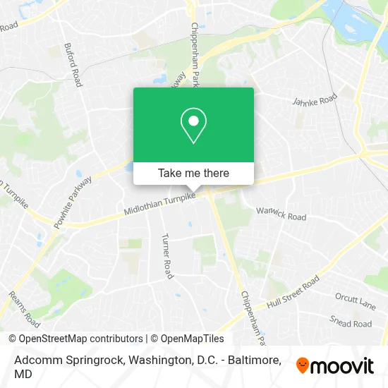 Adcomm Springrock map