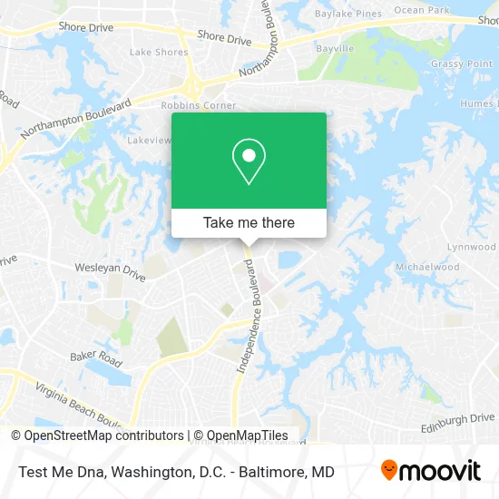 Test Me Dna map