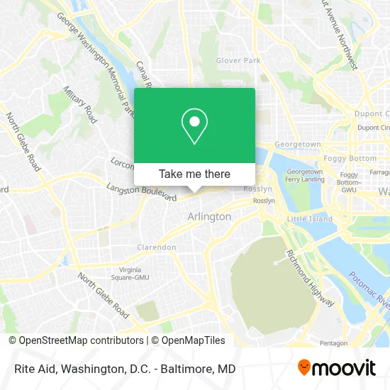 Rite Aid map