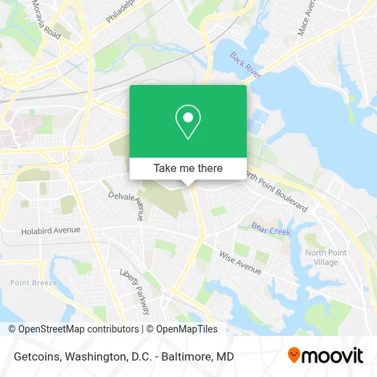 Getcoins map