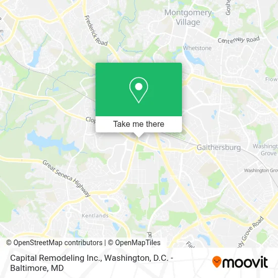 Capital Remodeling Inc. map