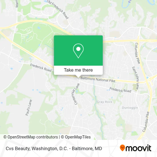 Cvs Beauty map