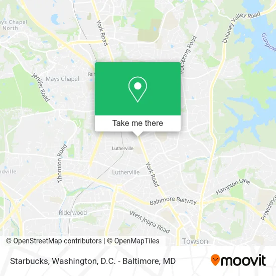 Starbucks map