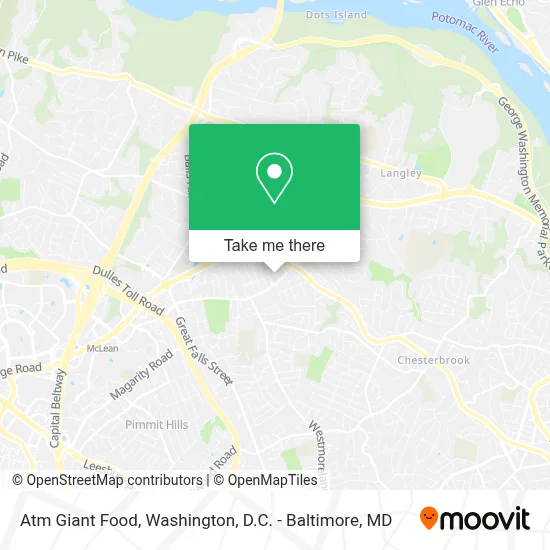 Atm Giant Food map