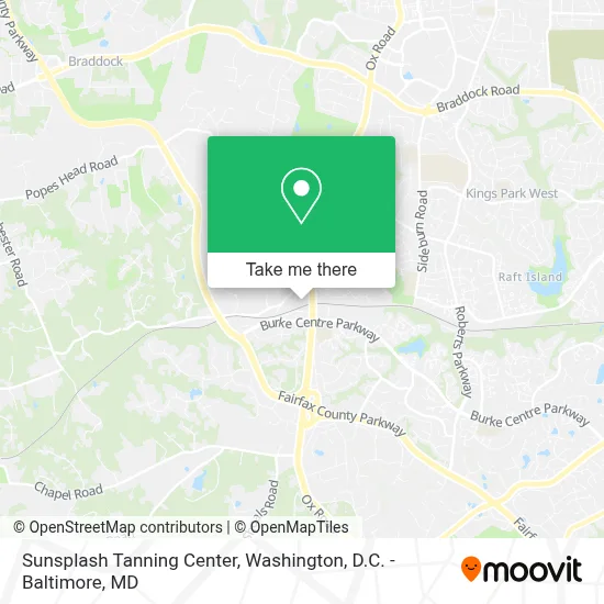 Sunsplash Tanning Center map