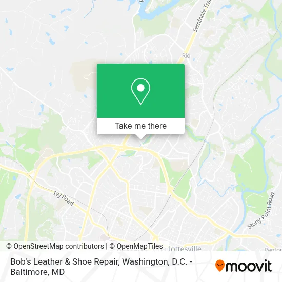 Bob's Leather & Shoe Repair map