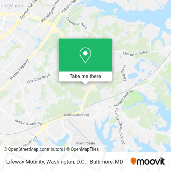 Lifeway Mobility map