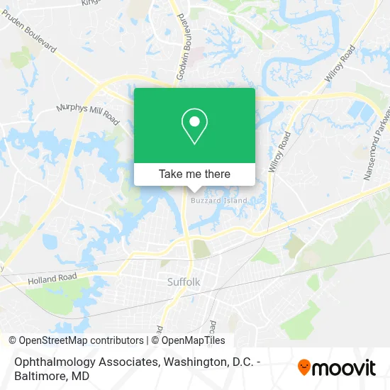 Ophthalmology Associates map