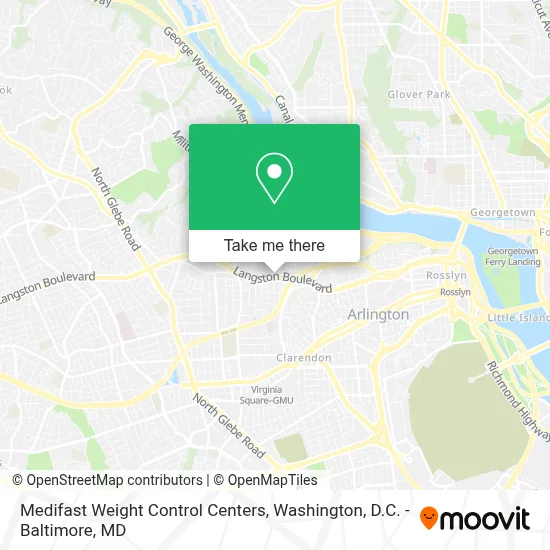 Medifast Weight Control Centers map