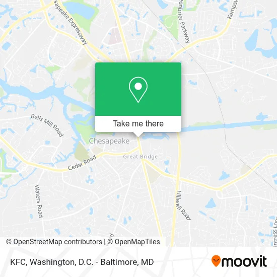 Kfc map
