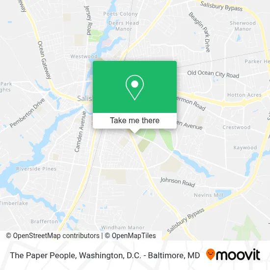 The Paper People map