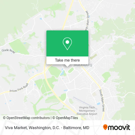 Viva Market map