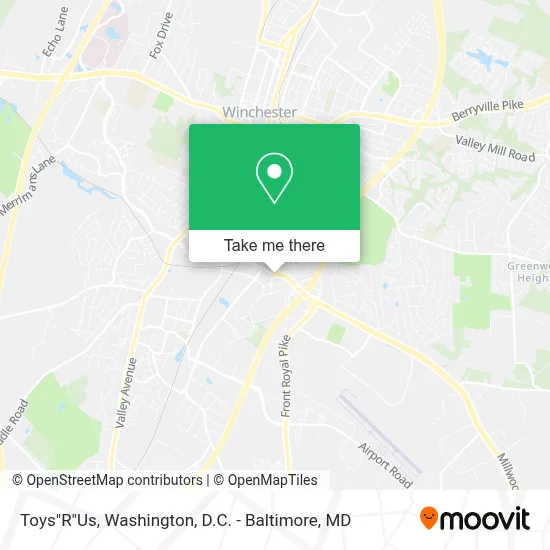 Toys"R"Us map