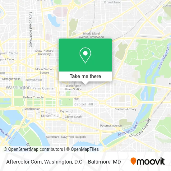 Aftercolor.Com map