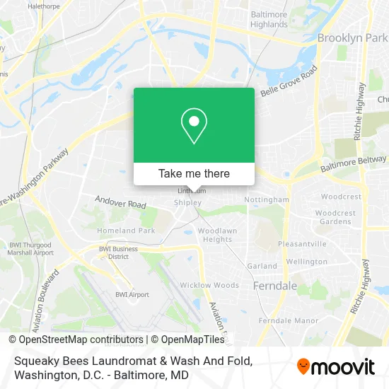 Squeaky Bees Laundromat & Wash And Fold map
