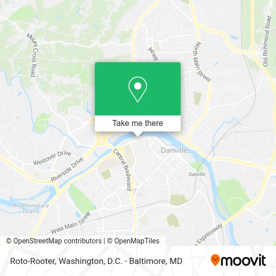 Roto-Rooter map