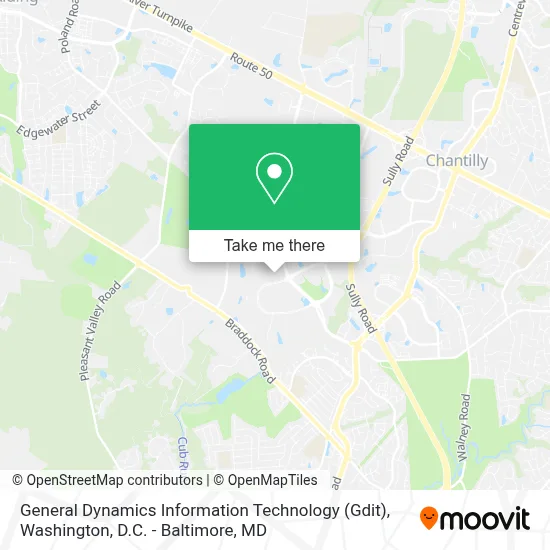General Dynamics Information Technology (Gdit) map