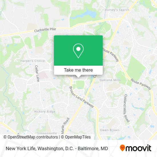 New York Life map