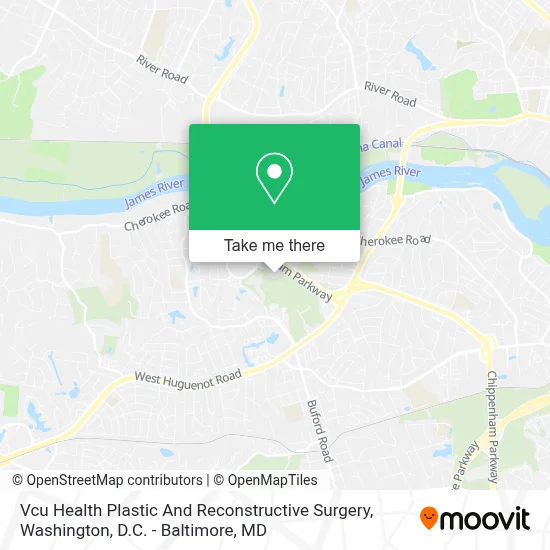 Vcu Health Plastic And Reconstructive Surgery map