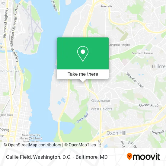Callie Field map