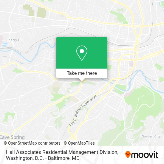 Hall Associates Residential Management Division map