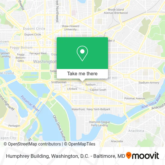 Humphrey Building map