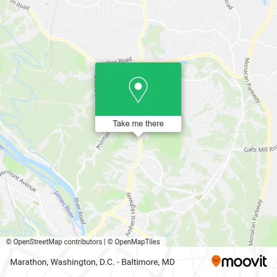 Marathon map