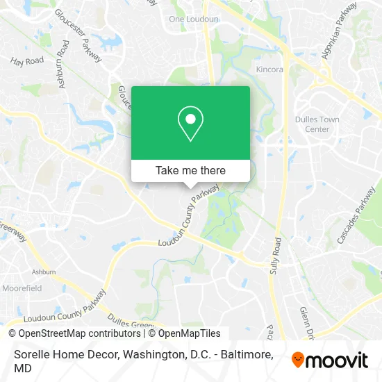 Sorelle Home Decor map